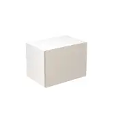 Kitchen Kit Flatpack Slab Standard Light Grey 500 Short Bridging Wall Kitchen Cabinet - FKKM1273