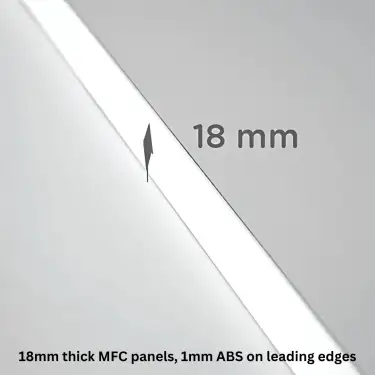 Click Here To Enlarge This Photo Of Single Flatpack Kitchen Cabinet 450mm Base Unit