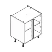 Double Flatpack Kitchen Cabinet 700mm Base Unit