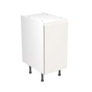 Click Here To Enlarge This Photo Of Kitchen Kit Flatpack J Pull Ultra Matt White 400 Base Unit - FKKJ0502