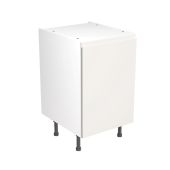 Kitchen Kit Flatpack J Pull Ultra Matt White 500 Base Unit - FKKJ0503