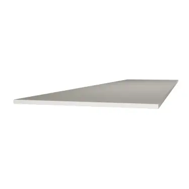 Click Here To Enlarge This Photo Of J-Pull Handleless White Panel - BED0517P