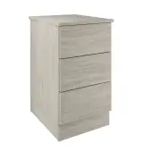 Slab Urban Oak 3-Drawer Single Chest - BEDUM1415C