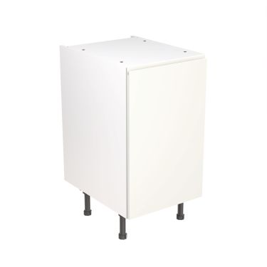Click Here To Enlarge This Photo Of Kitchen Kit Flatpack J Pull Ultra Matt White 450 Base Unit - FKKJ0539