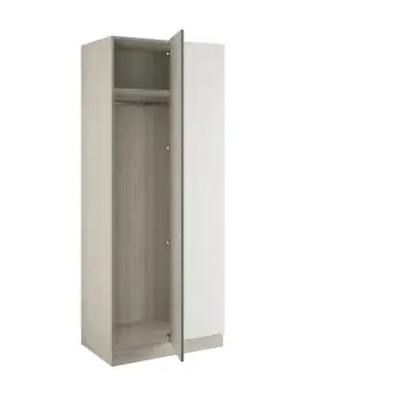 Click Here To Enlarge This Photo Of Classic Square Panel Sage Green Blind Corner Wardrobe - BEDUH1112B