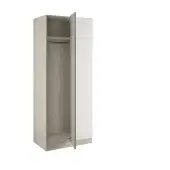 Classic Square Panel Sage Green Blind Corner Wardrobe - BEDUH1112B
