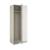 Slab Urban Oak Blind Corner Wardrobe - BEDUM1412B