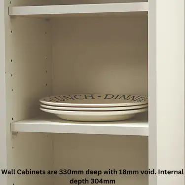 Click Here To Enlarge This Photo Of Flatpack Kitchen Cabinet 800mm Full Drawer Base Unit