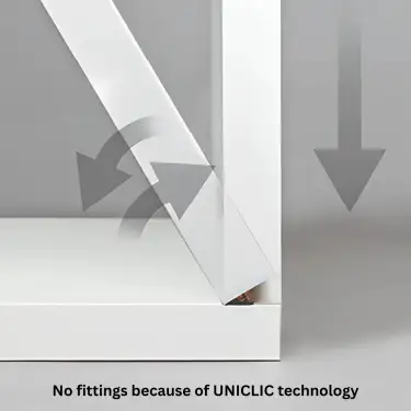 Click Here To Enlarge This Photo Of Flatpack Kitchen Cabinet 1000mm Full Drawer Base Unit
