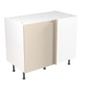 Kitchen Kit Flatpack J Pull Ultra Matt Cashmere 1000 Base Unit Blind Corner - FKKJ0609