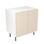 Kitchen Kit Flatpack J Pull Ultra Matt Cashmere 800 Base Unit - FKKJ0636