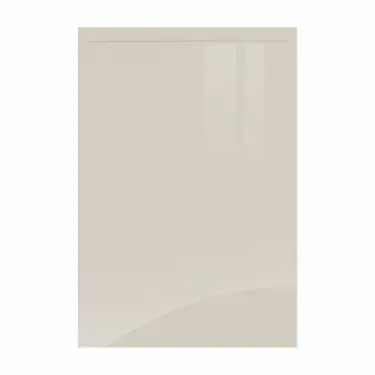 Click Here To Enlarge This Photo Of J-Pull Gloss Cashmere 140 x 496 Door