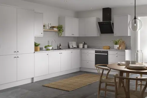 Click Here To Enlarge This Photo Of Slab Standard Light Grey 283 x 496 Door
