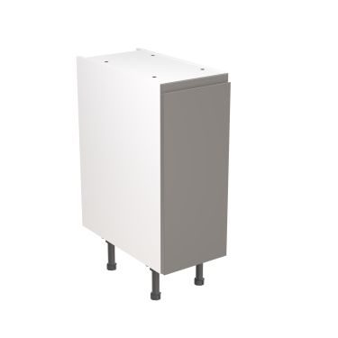 Click Here To Enlarge This Photo Of Kitchen Kit Flatpack J Pull Ultra Matt Dust Grey 300 Base Unit - FKKJ0801