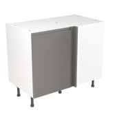 Kitchen Kit Flatpack J Pull Ultra Matt Dust Grey 1000 Base Unit Blind Corner - FKKJ0809