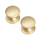 Windsor Knob Satin Brass (Pack of 2)