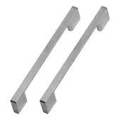 Stainless Steel Slim Square D Handle (Pack of 2)