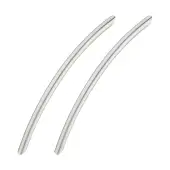 Brushed Nickel Bow Handle (Pack of 2)