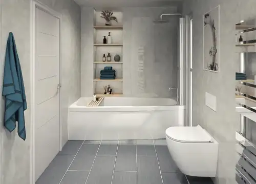 Click Here To Enlarge This Photo Of Perform Panel Cloudy Marble Plywood Nu-Lock 9350