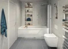 Perform Panel Cloudy Marble Plywood Nu-Lock 9350