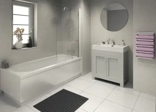 Click Here To Enlarge This Photo Of Perform Panel White Bonito Plywood Nu-Lock 7182