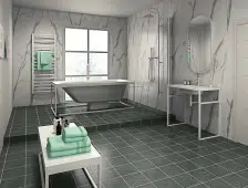 Perform Panel Statuario Marble Plywood Nu-Lock 5574
