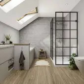 Multipanel 2400 X 1200MM Concrete LB Collection Elements Unlipped Wall Panel ML8830SHR