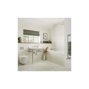 Click Here To Enlarge This Photo Of Multipanel 2400 X 598MM White Contemporary Senora Hydrolock T&G Wall MP041STDHLTG17