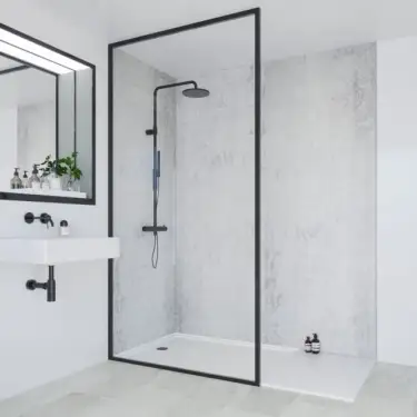 Click Here To Enlarge This Photo Of Multipanel 2400 X 1200MM Arctic Stone Classic Hydrolock T&G Wall Panel MP3331SHRHLTG17