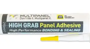 Multipanel White Wall Panel High Grab Adhesive & Sealant MPADHS