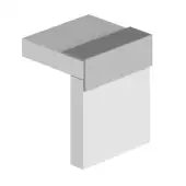 Multipanel 2&period;45M Satin Anodised Classic Type 102 Angle Profile 2&period;45M Long MPAPSA