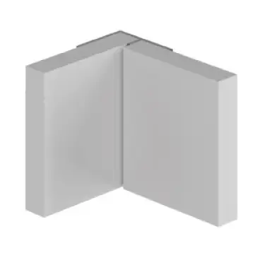 Click Here To Enlarge This Photo Of Multipanel  Wall Panel Profile For Ply Core Invisible Corner MPIHCML