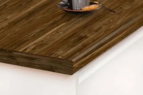 Click Here To Enlarge This Photo Of Dark Walnut Laminate Worktop - 30042