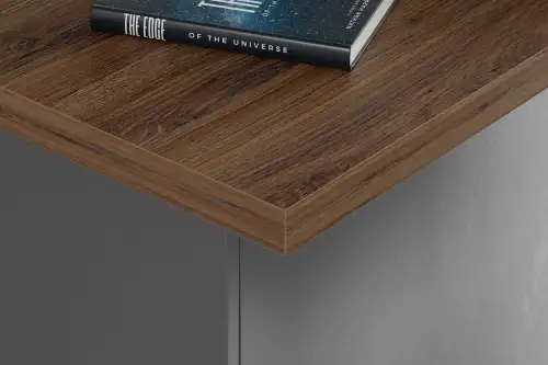 Click Here To Enlarge This Photo Of Dark Oak Laminate Worktop - AE761