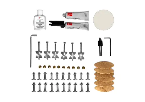Click Here To Enlarge This Photo Of Aria Solid Laminate Installation & Undermounted Sink Kit
