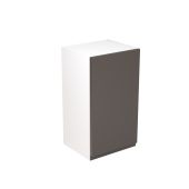 Kitchen Kit Flatpack J Pull Ultra Matt Graphite 400 Wall Unit - FKKJ0912