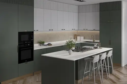 Click Here To Enlarge This Photo Of Getalit Onyx Alba Laminate Worktop