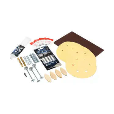 Click Here To Enlarge This Photo Of Quaytech Zipbolt Solid Laminate ZIP-18&period;100UF Installation Kit