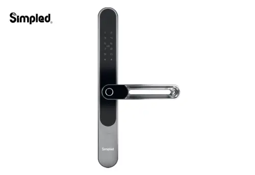 Click Here To Enlarge This Photo Of Simpled Slim Series Smart Lock (Silver) SS-SPS