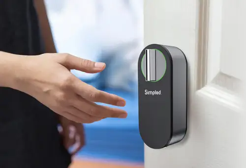 Click Here To Enlarge This Photo Of Simpled Euro Motorised Cylinder (Fingerprint Keypad Included) MF-SP