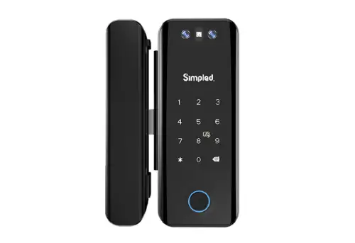 Click Here To Enlarge This Photo Of Simpled Glass Door Lock GF-SP