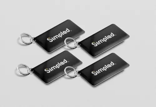 Click Here To Enlarge This Photo Of Simpled Contactless Proxy Fobs - Pack of 4 (SA-SP)