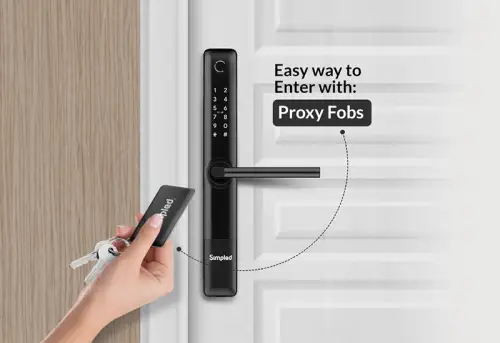 Click Here To Enlarge This Photo Of Simpled Contactless Proxy Fobs - Pack of 4 (SA-SP)