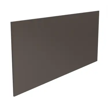 Click Here To Enlarge This Photo Of Kitchen Kit Flatpack Slab Matt Graphite 900 Breakfast Bar Back Panel - FKKF0946 **COLLECT ONLY**