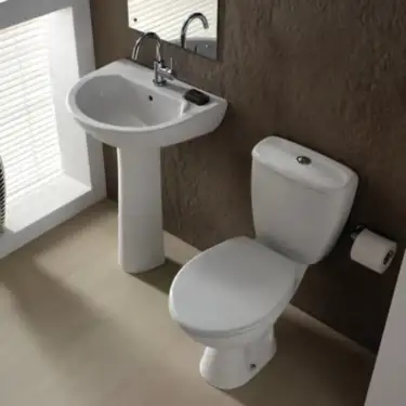 Click Here To Enlarge This Photo Of Twyford Option Grab & Go Close Coupled Toilet Pack – GGOT03WH