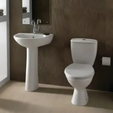 Click Here To Enlarge This Photo Of Twyford Option Grab & Go Close Coupled Toilet Pack – GGOT03WH
