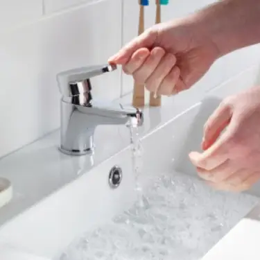 Click Here To Enlarge This Photo Of Bristan Quest Basin Mixer Tap with Clicker Waste – Chrome – QST BAS C