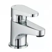 Bristan Quest Basin Mixer Tap with Clicker Waste – Chrome – QST BAS C