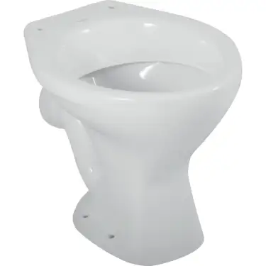 Click Here To Enlarge This Photo Of Twyford Classic Floor-standing WC Fixed P Trap Outlet for Exposed Cistern - CC1132WH Slight Mark
