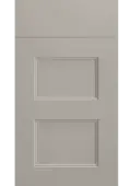 Bella Supermatt Pebble : Style : Aldridge. MDF Vinyl Wrapped Door/Drawer